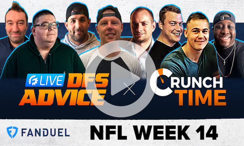 NFL DFS GrindersLive Sunday Show Block - Week 14