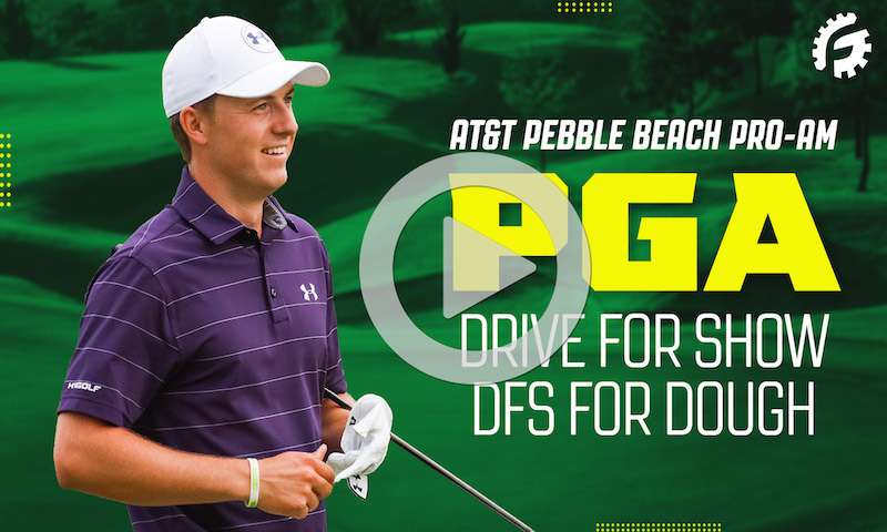 PGA Drive For Show, DFS For Dough: AT&T Pebble Beach Pro-Am