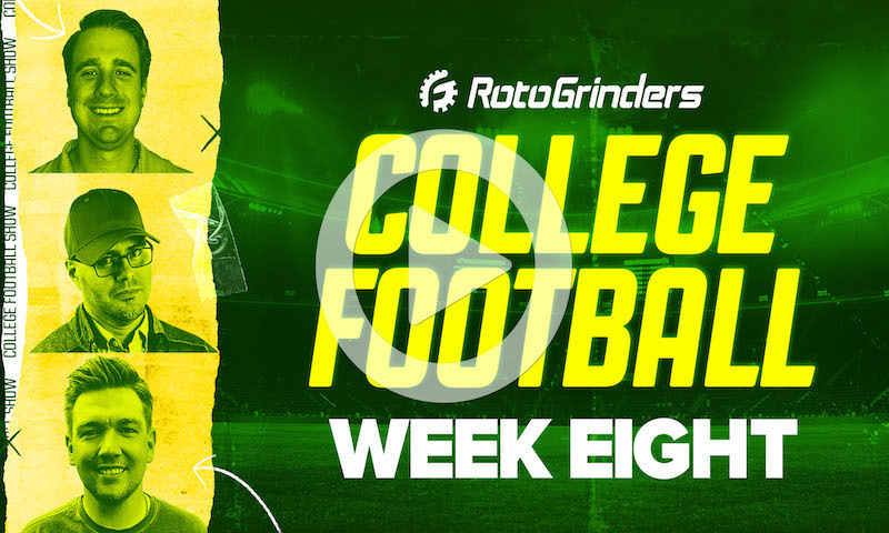 Premium College Football DFS Breakdown - Week 8