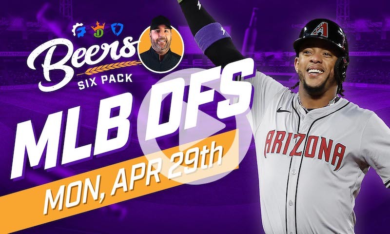 Beer's MLB DFS Six Pack: Monday, April 29th