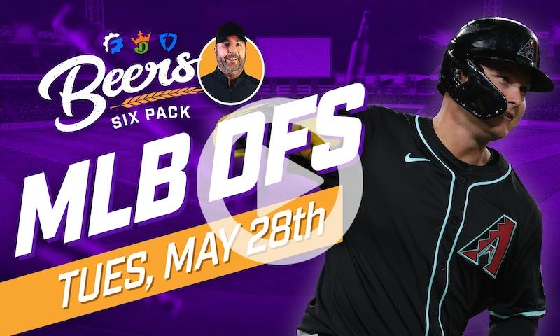Beer's MLB DFS Six Pack: Tuesday, May 28th