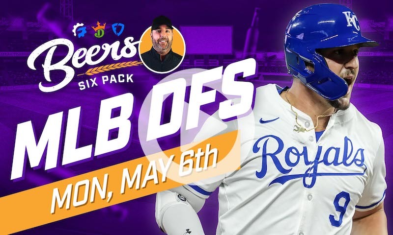 Beer's MLB DFS Six Pack: Monday, May 6th
