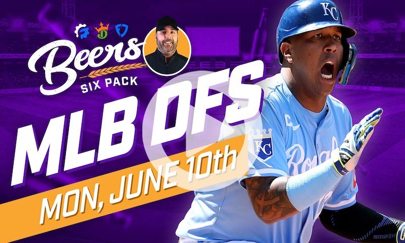 Beer's MLB DFS Six Pack: Monday, June 10th