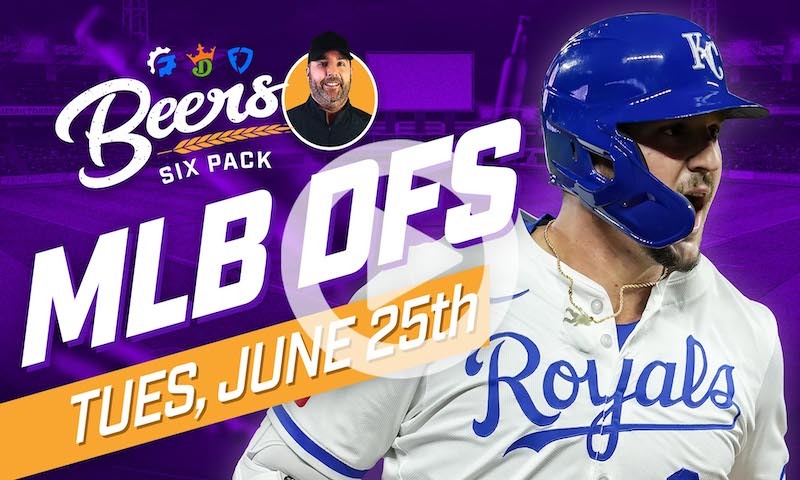 Beer's MLB DFS Six Pack: Tuesday, June 25th