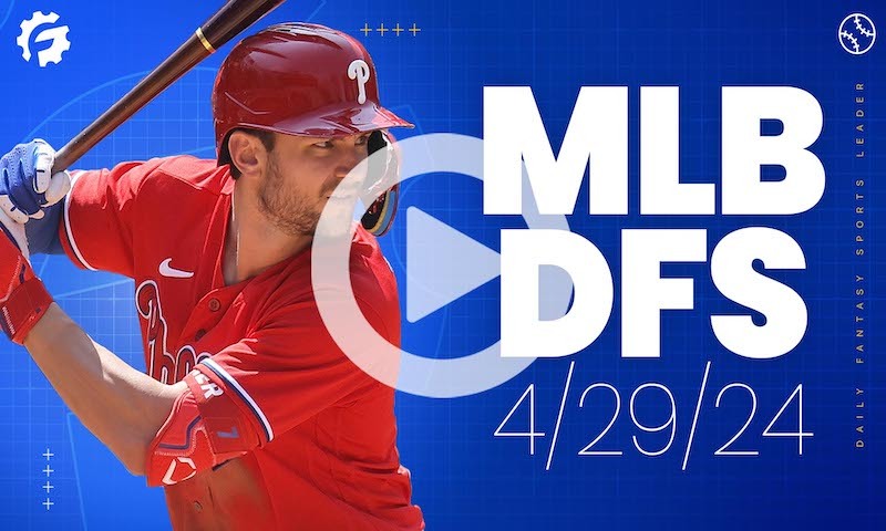 MLB DFS GrindersLive & Crunch Time Show Block - Monday, April 29th