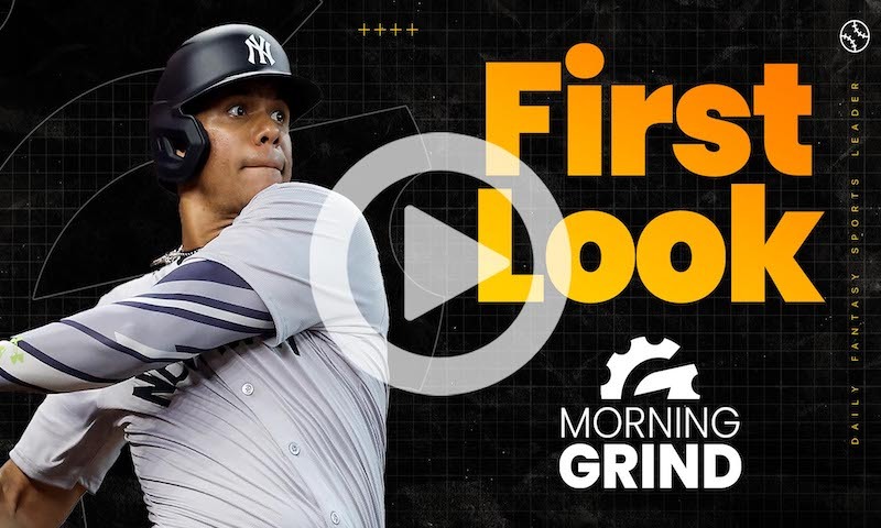 MLB DFS Morning Grind: DraftKings Picks for Tuesday, September 24th