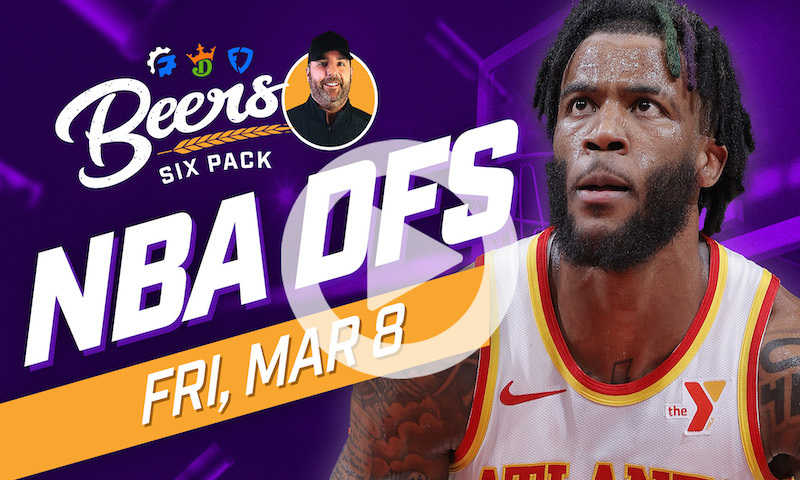 Beer's NBA DFS Six Pack: Friday, March 8th