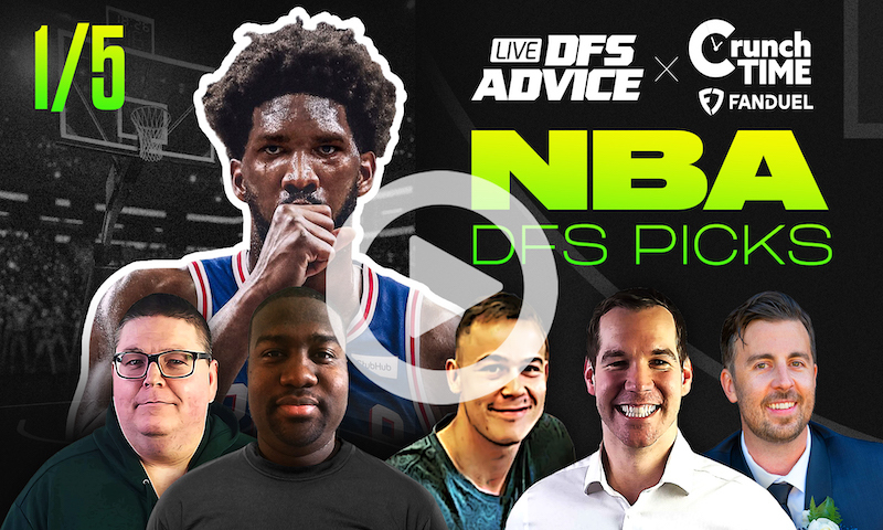 GrindersLive / Crunch Time - 1/5/24 NBA DFS Picks & Strategy
