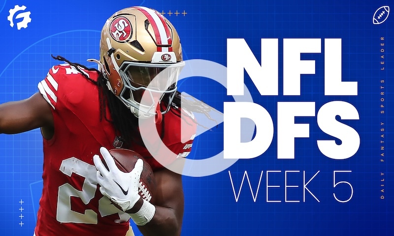 NFL DFS Sunday Morning Show Block - Week 5
