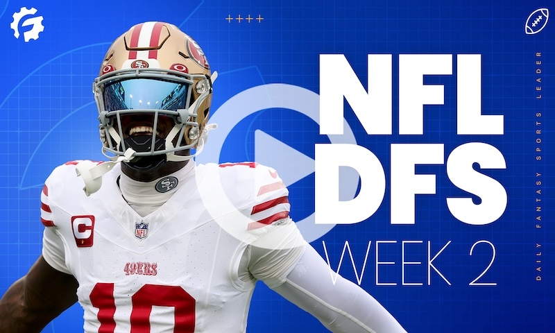 NFL DFS Sunday Morning Show Block - Week 2