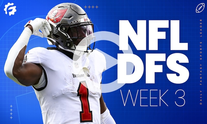 NFL DFS Sunday Morning Show Block - Week 3