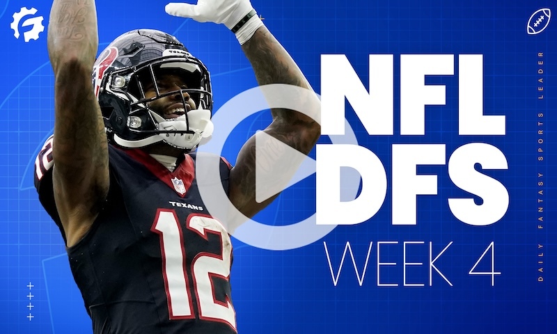 NFL DFS Sunday Morning Show Block - Week 4
