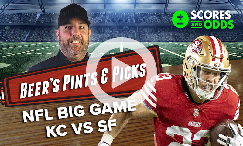 NFL Best Bets for SF vs KC: Pints & Picks presented by ScoresAndOdds