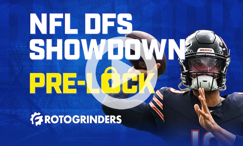 NFL DFS Showdown Pre-Lock Show: Week 2 - Sunday Night Football