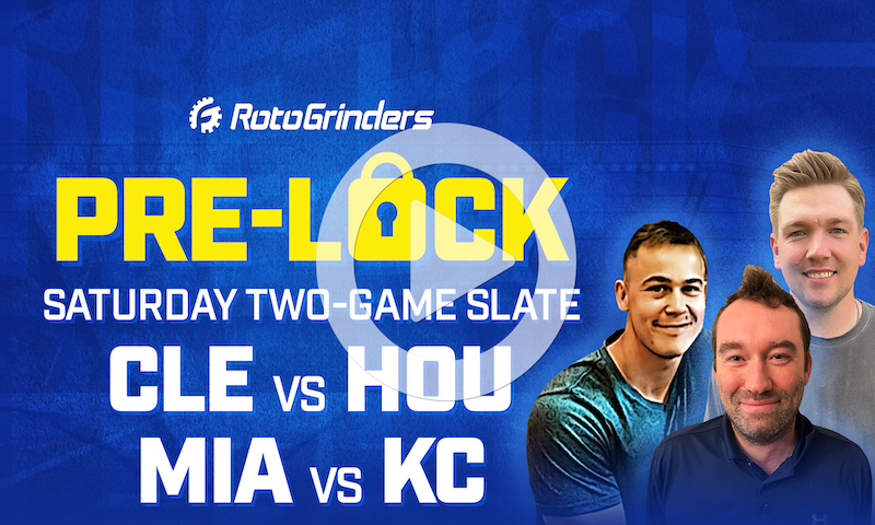 NFL DFS Pre-Lock Show - Saturday Wild Card Football (1/13/24)