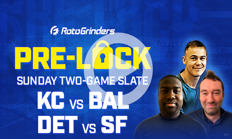 NFL DFS Pre-Lock Show - Sunday Conference Championships (1/28/24)