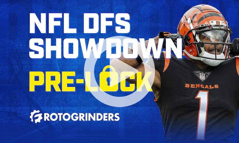 NFL DFS Showdown Pre-Lock Show: Week 6 - Sunday Night Football