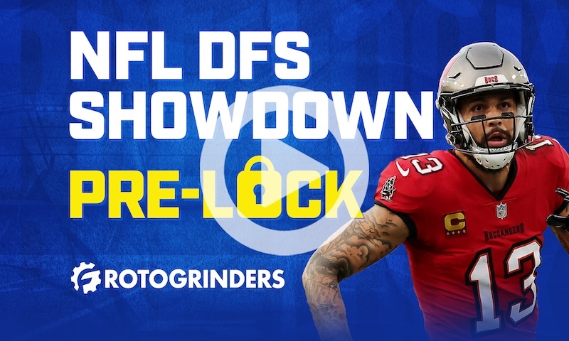 NFL DFS Showdown Pre-Lock Show: Week 5 - Thursday Night Football