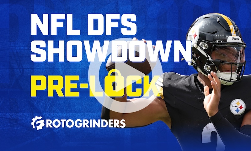 NFL DFS Showdown Pre-Lock Show: Week 5 - Sunday Night Football
