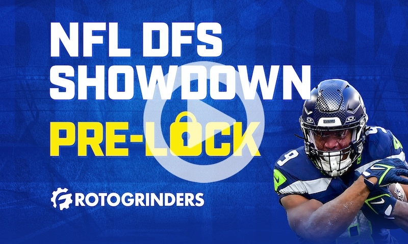 NFL DFS Pre-Lock Show: Week 4 - Monday Night Football