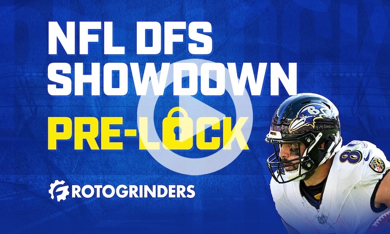 NFL DFS Showdown Pre-Lock Show: Week 4 - Sunday Night Football