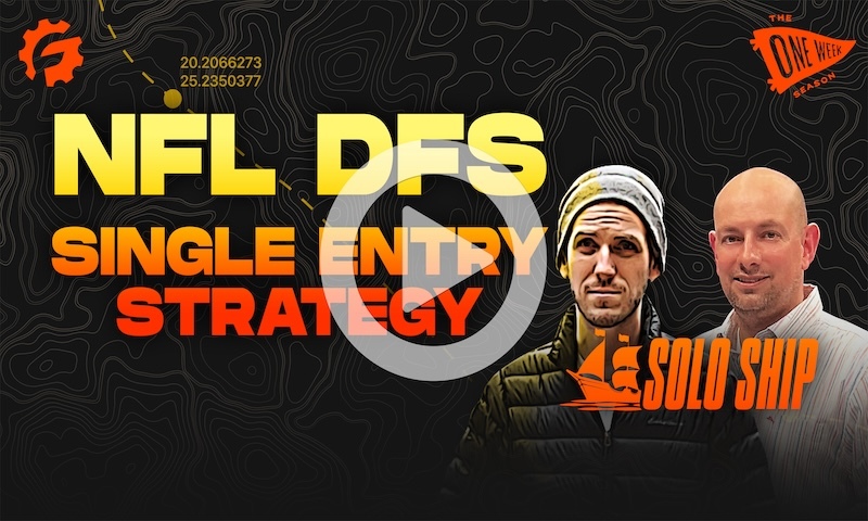 Solo Ship Show - NFL DFS Single-Entry Strategy for Week 8