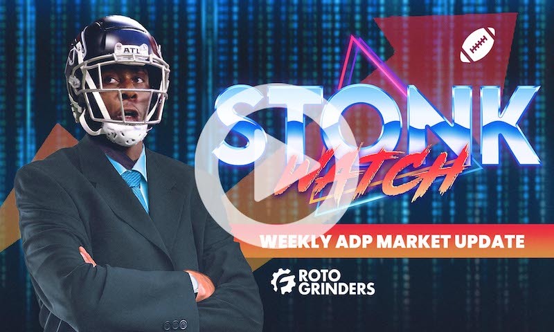 Stonk Watch: Weekly NFL ADP Market Updates - NFL Meme Stocks 2024