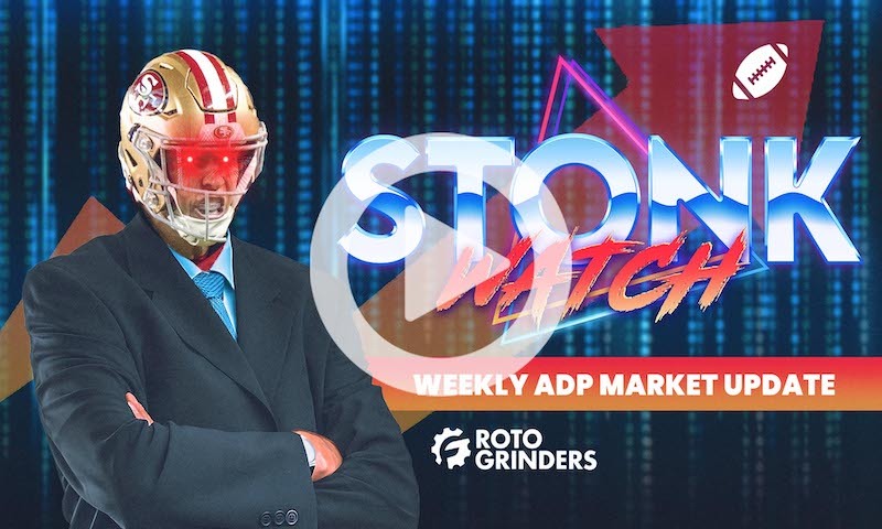 Stonk Watch: Weekly NFL ADP Market Updates - Assessing The Best Ball Run Game Markets