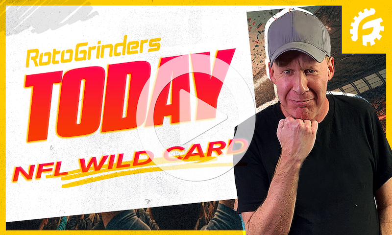 NFL Wild Card DFS Strategy + Picks, Props, & Pick'em - RotoGrinders Today