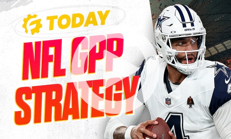 RotoGrinders Today - Friday, October 11th: NFL GPP Strategy with SquirrelPatrol