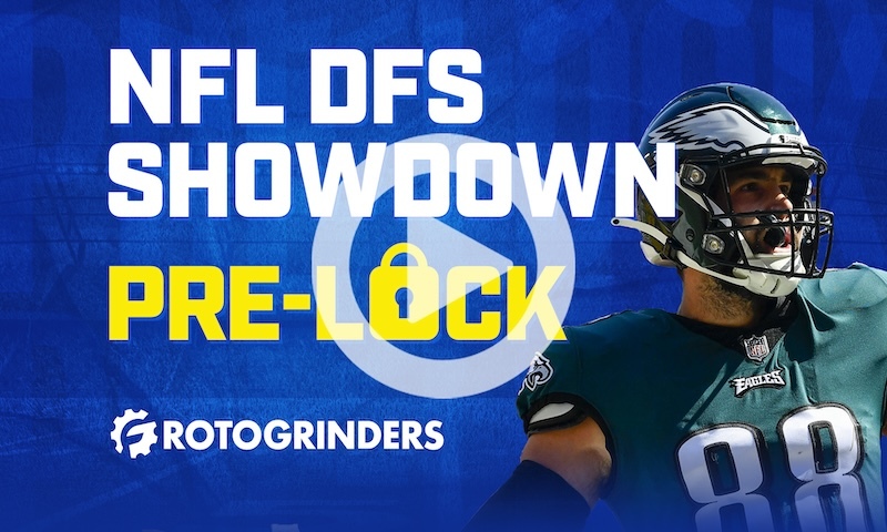 NFL DFS Showdown Pre-Lock Show: Week 2 - Monday Night Football