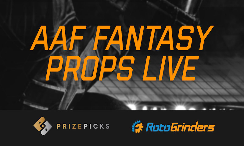 AAF Fantasy Props for Week 4 w/ Eric Crain, Evan Silva, and Nick Mensio