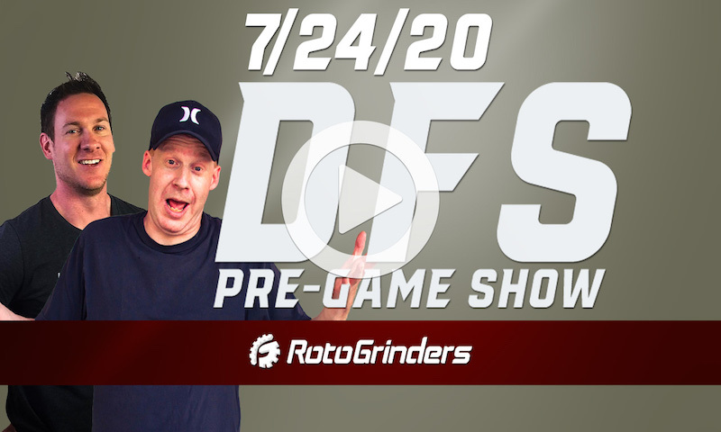 MLB Pre-Game - DFS MME Strategy for 7/24/20