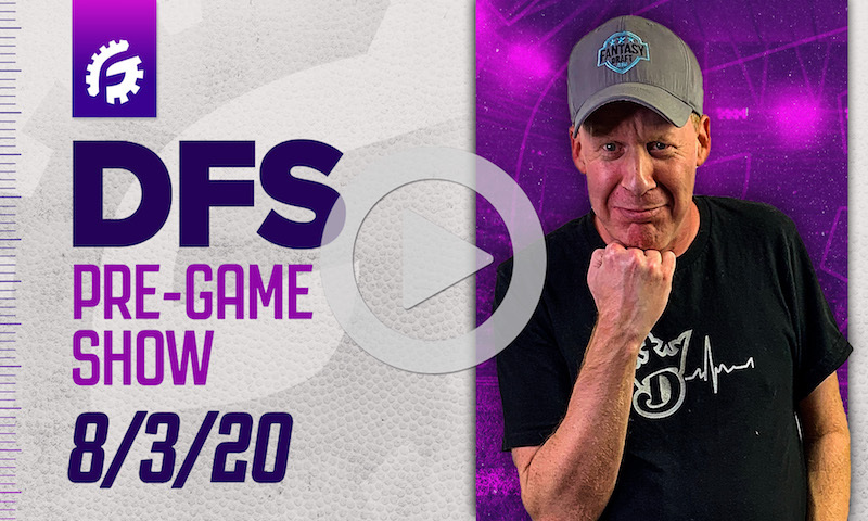 MLB Pre-Game - DFS MME Strategy for 8/3/20