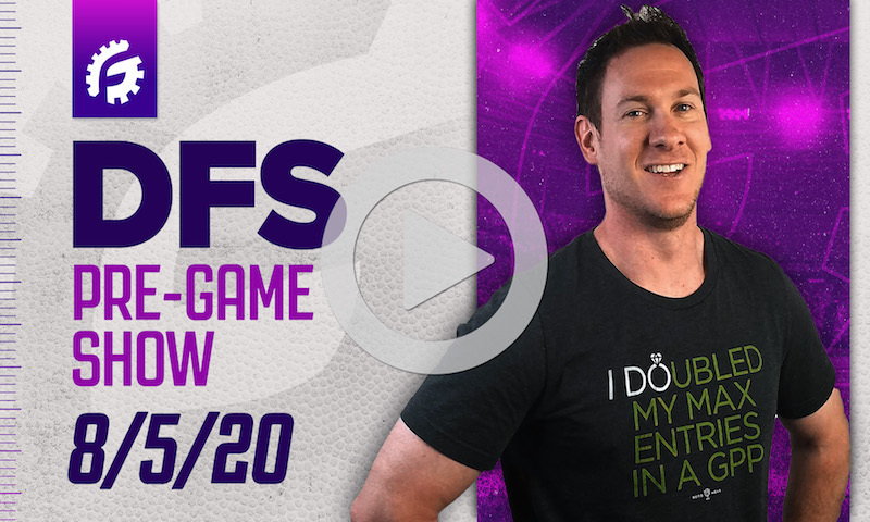 MLB Pre-Game - DFS MME Strategy for 8/5/20