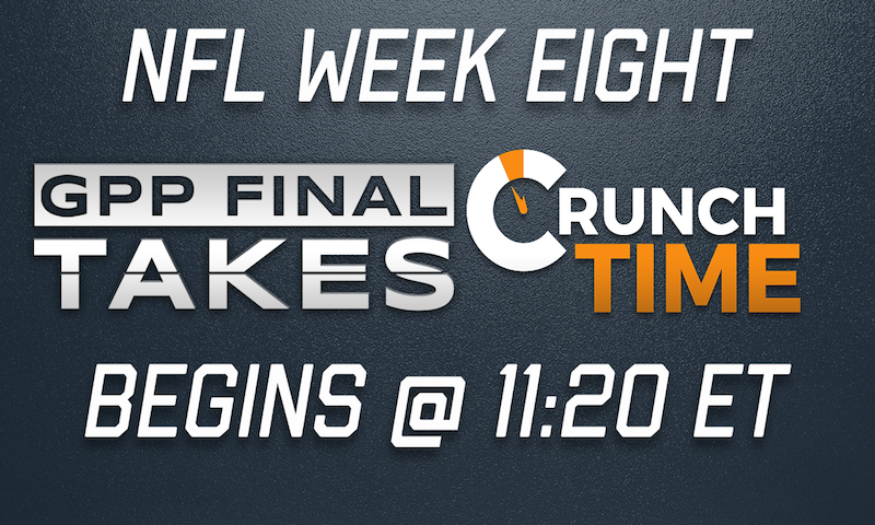 NFL Week 8 Premium Sunday Block