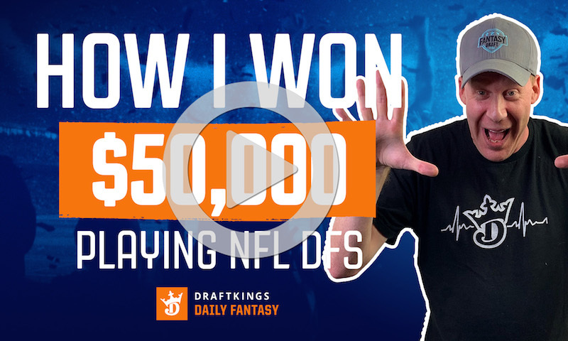 How I Won $50K Using RotoGrinders NFL DraftKings LineupHQ Tool