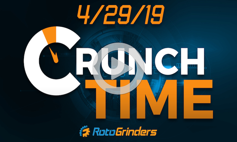 MLB 4/29/19 Crunch Time