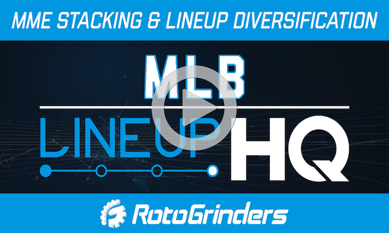 MLB LineupHQ Tutorial: MME Stacking & Lineup Diversification