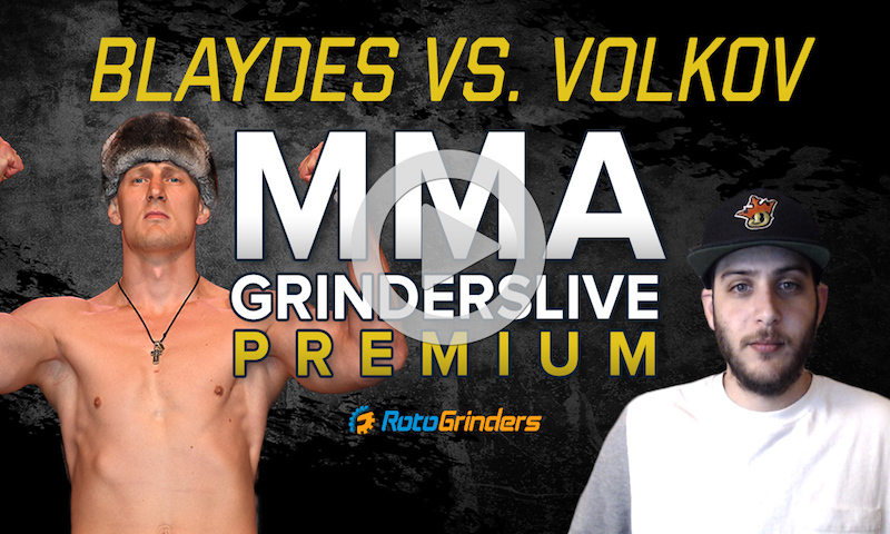MMA Premium Breakdown - UFC Fight Night: Blaydes vs. Volkov