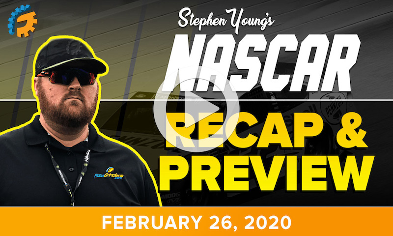 Fantasy NASCAR Recap & Auto Club 400 Preview Show