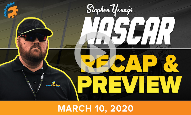 Fantasy NASCAR Recap & Folds of Honor QuikTrip 500 Preview Show