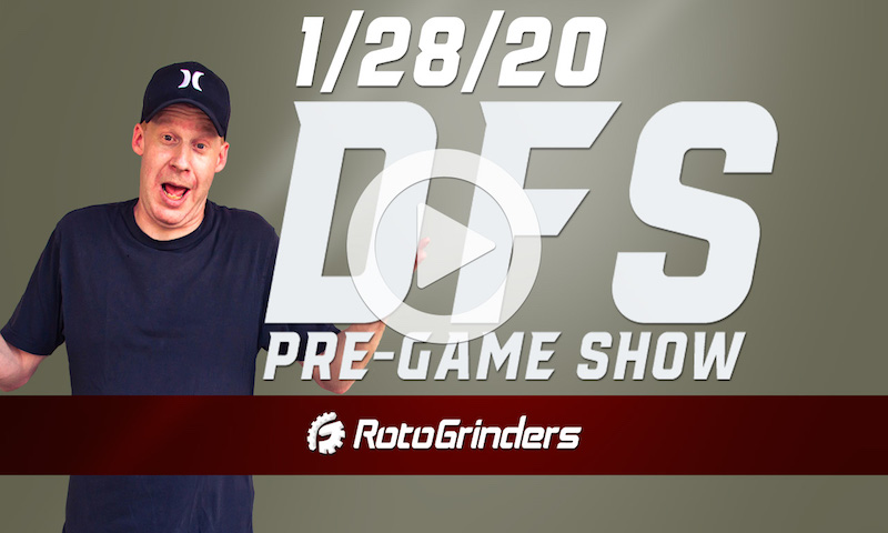 NBA Pre-Game - DFS Strategy for 1/28/20