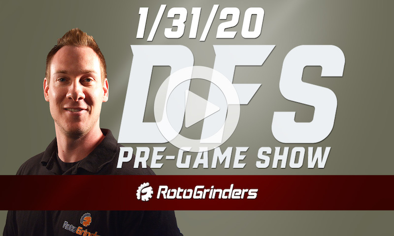 NBA Pre-Game - DFS Strategy for 1/31/20