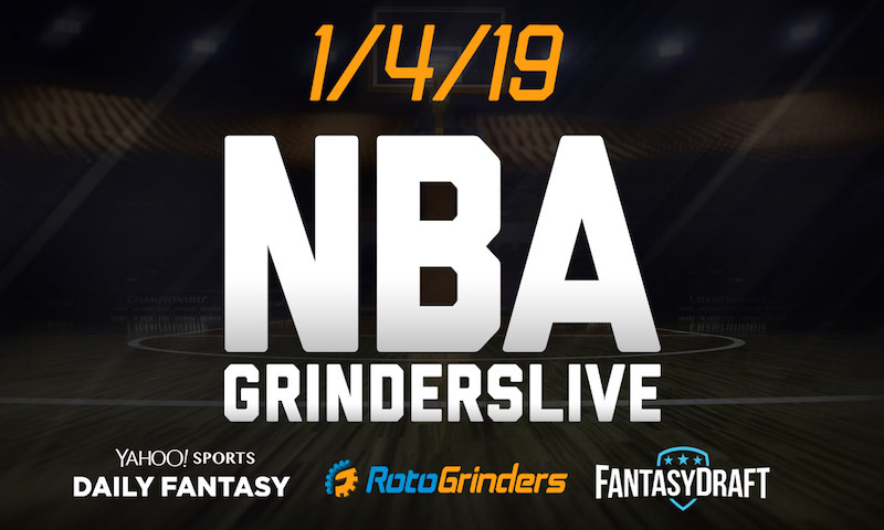 NBA 1/4/19 GrindersLive & Tournament Edition
