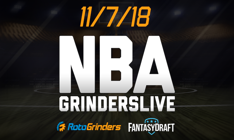 NBA 11/7/18 GrindersLive