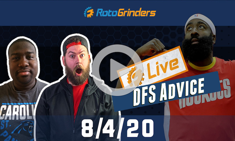 NBA DFS Strategy and Picks - GrindersLive 8/4/20