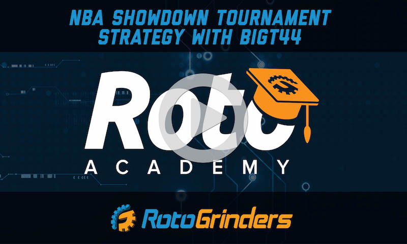 NBA RotoAcademy: Showdown Tournament Strategy with BigT44