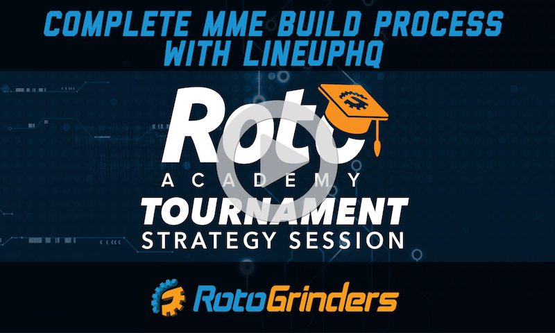 NBA RotoAcademy: Complete MME Build Process with LineupHQ