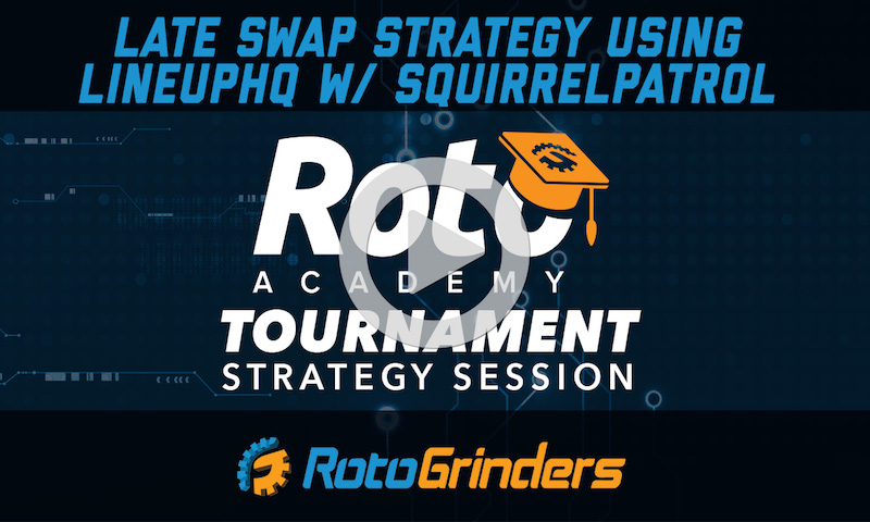 NBA RotoAcademy: LineupHQ Late Swap Strategy w/ squirrelpatrol